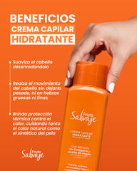 Fruto salvaje Moisturizing Hair Cream (Autumn Orange) 500ml