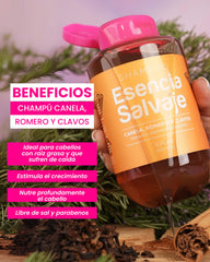 Fruto salvaje Wild Essence Shampoo Cinnamon, Rosemary and Cloves 500ml